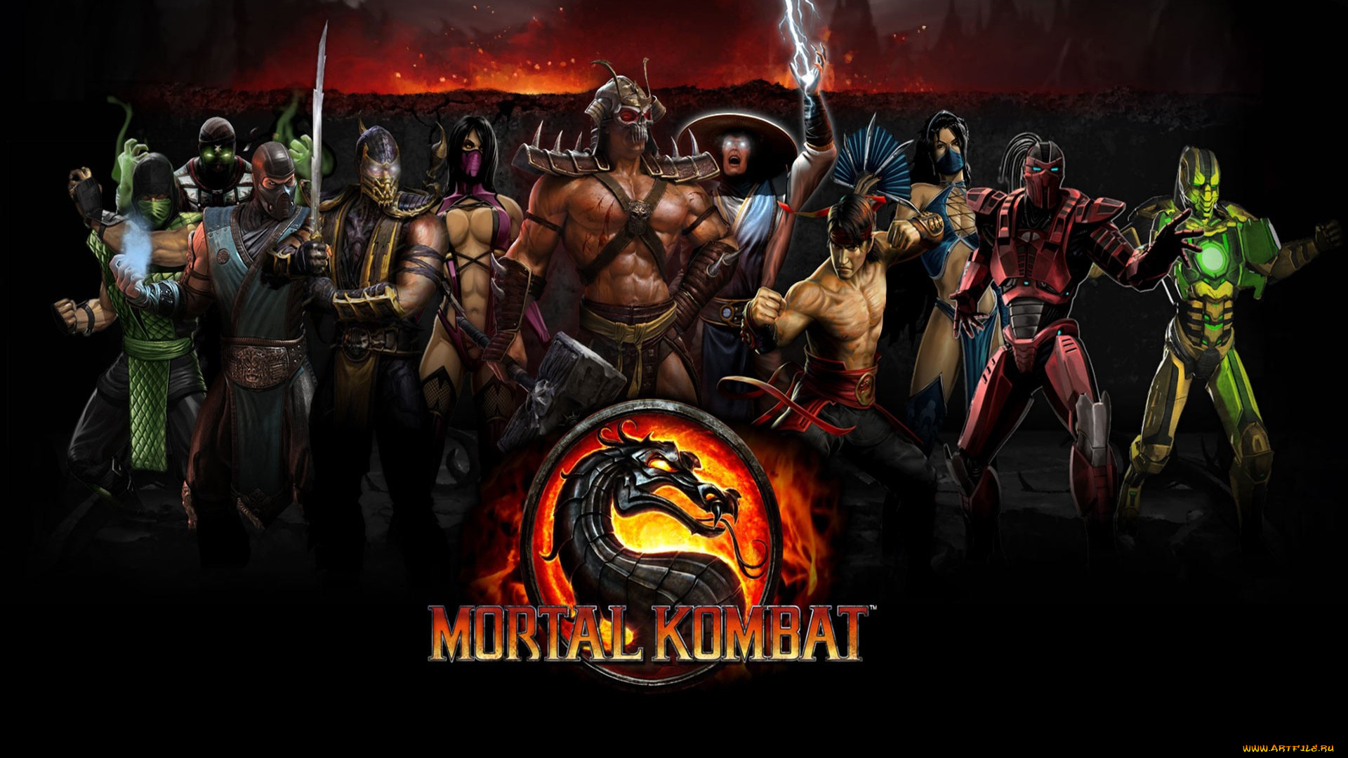 Обои Mortal Kombat 2011 Видео Игры Mortal Kombat (2011), Обои Для.